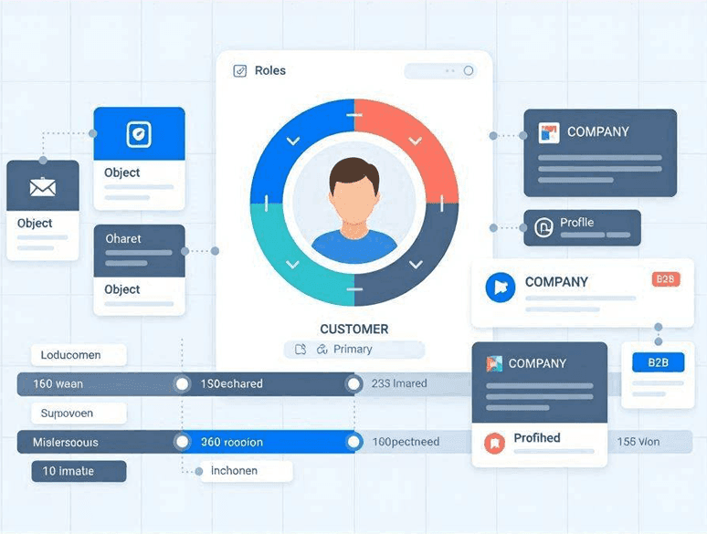 The CRM contact directory.