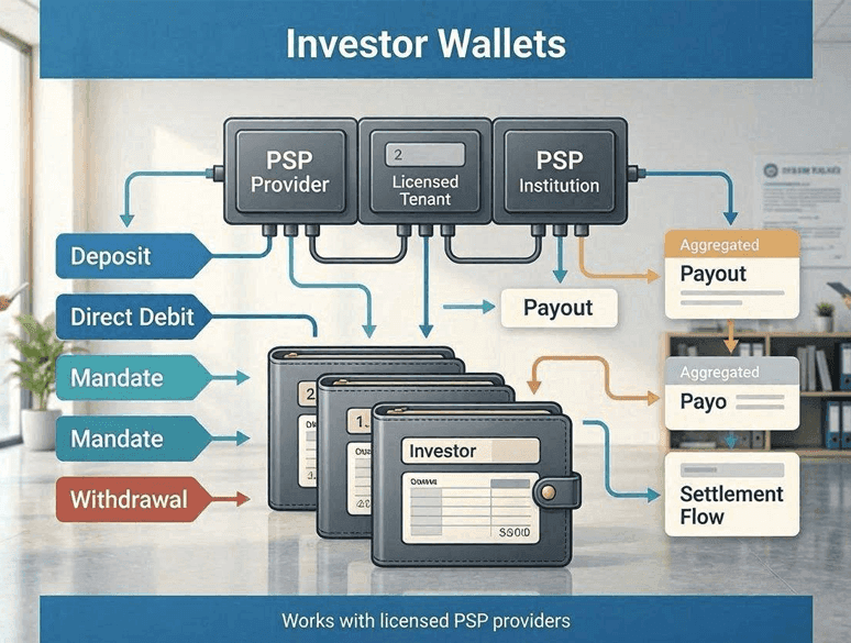An investor's wallet view.
