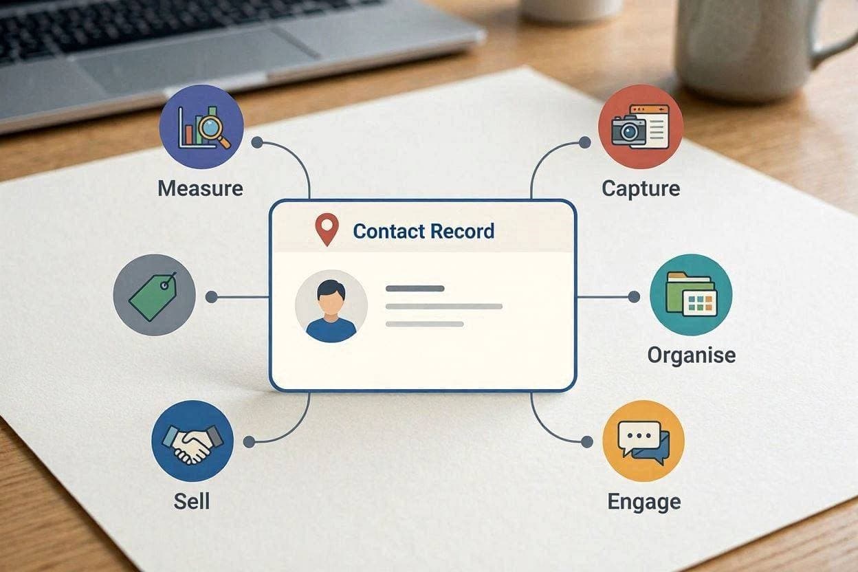 L'annuaire des contacts du module CRM.