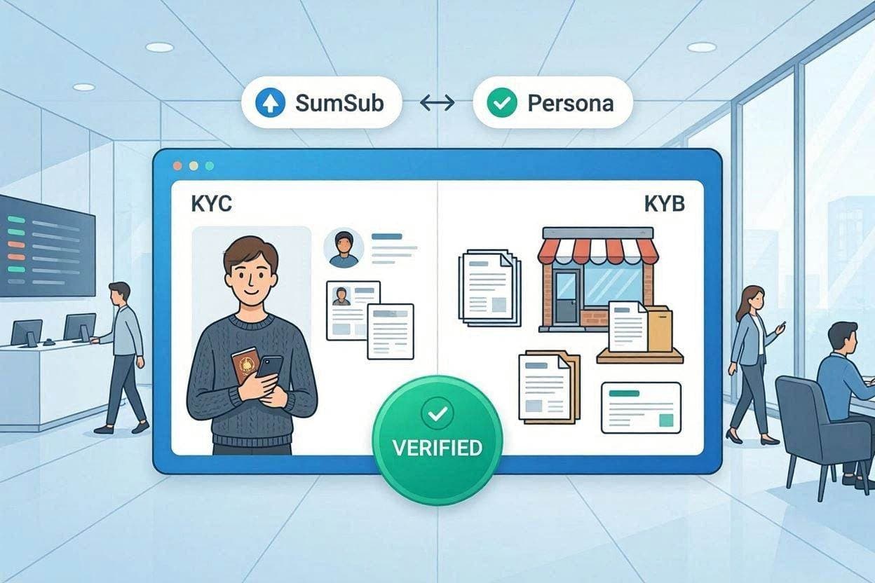 La vue d'ensemble de la vérification KYC/KYB.
